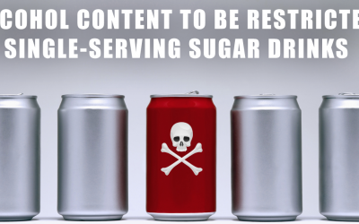 Alcohol content to be restricted in single-serving sugary drinks