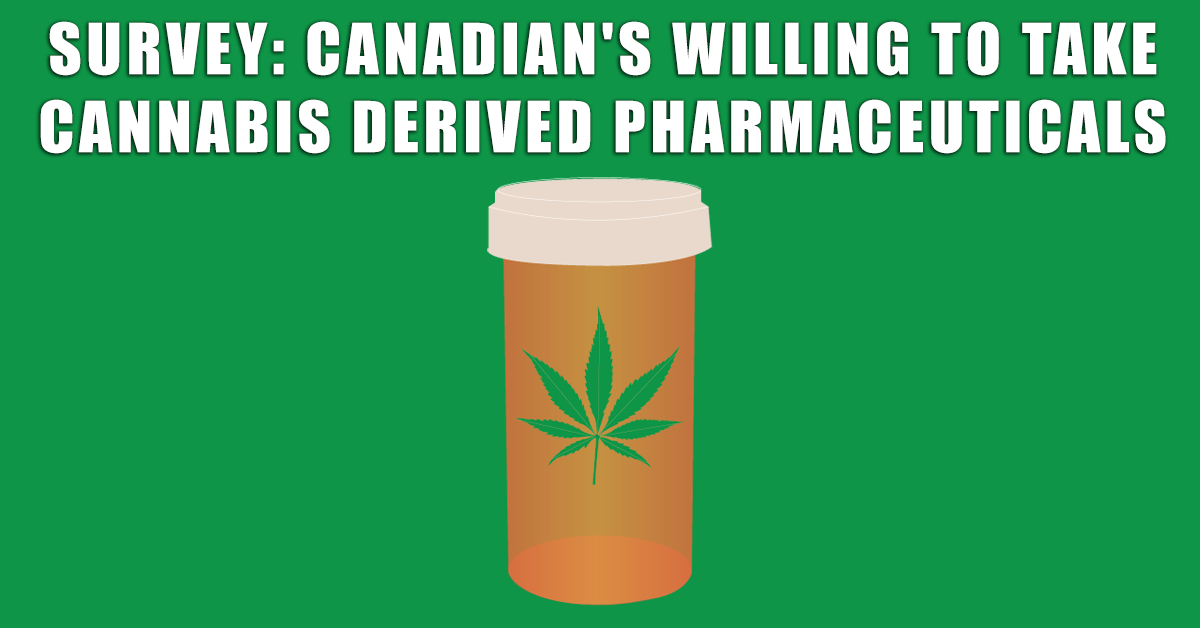Survey: Canadians willing to take cannabis derived pharmaceuticals