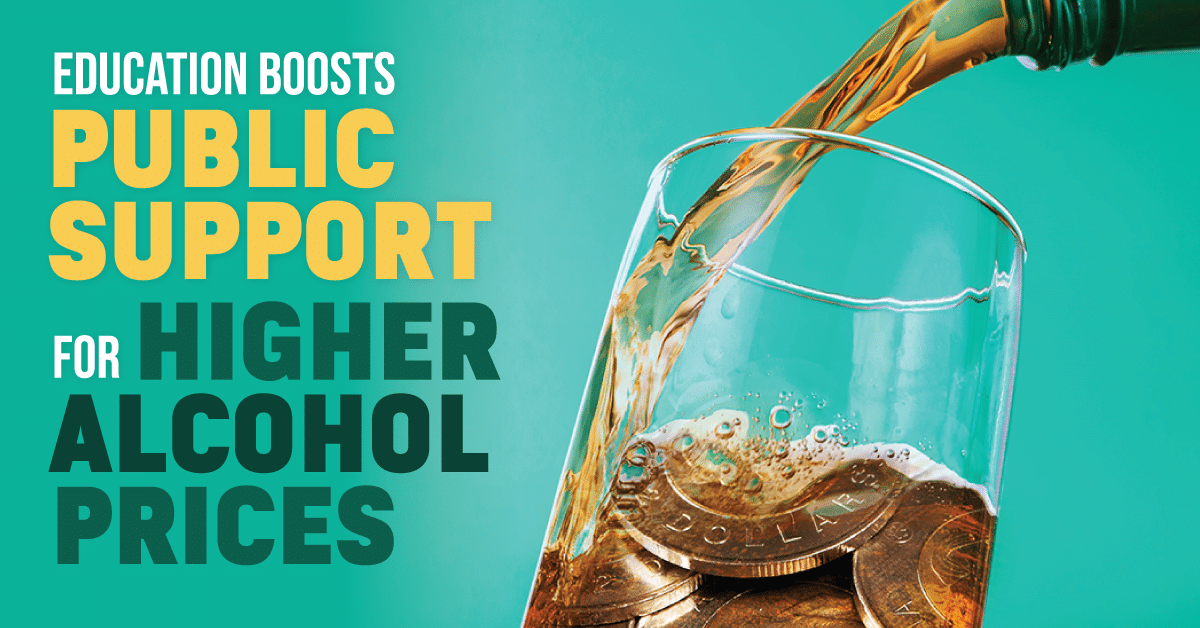 Education boosts public support for higher alcohol prices