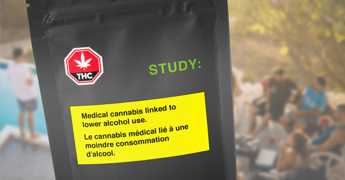 Canadian Study: Medical cannabis use linked to reduction in alcohol intake