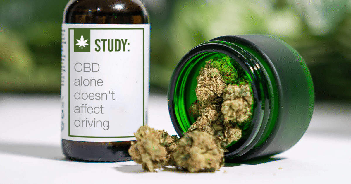 CBD alone does not impair driving, latest research shows