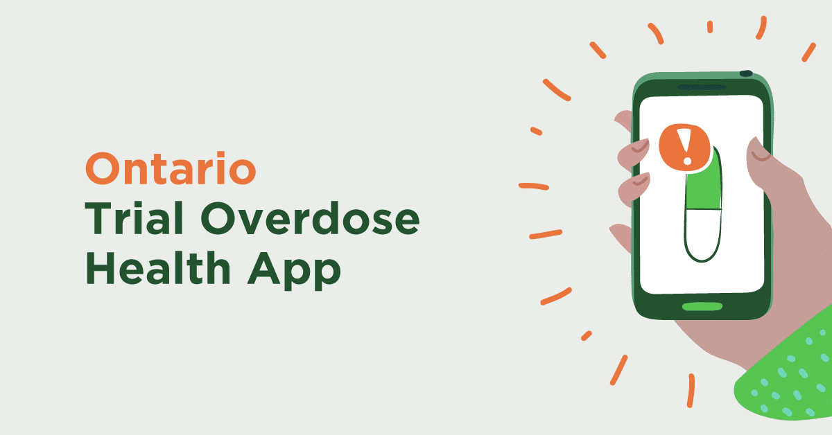 New app tested in Ontario to prevent overdoses