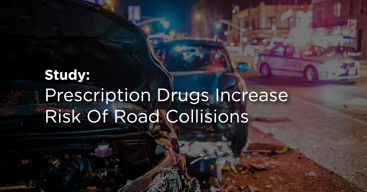 Study: Prescription drugs increase risk of road collisions