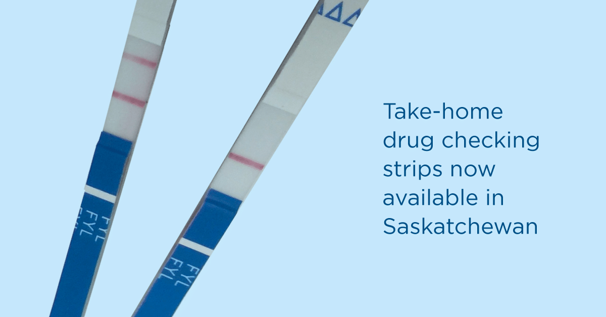 Take-home drug checking strips now available in Saskatchewan