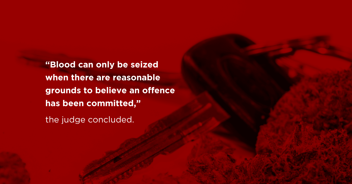 Ontario judge rules legal limit for THC impairment is constitutional