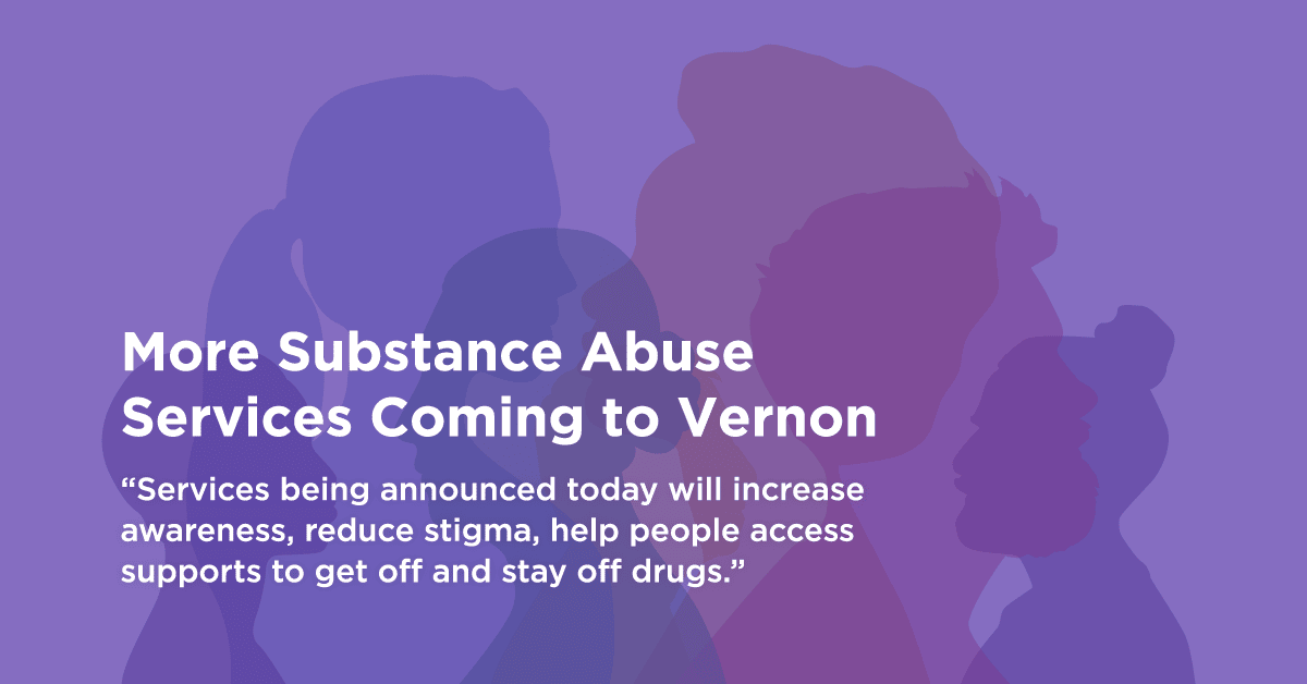 B.C. to expand mental health and substance use services in Vernon