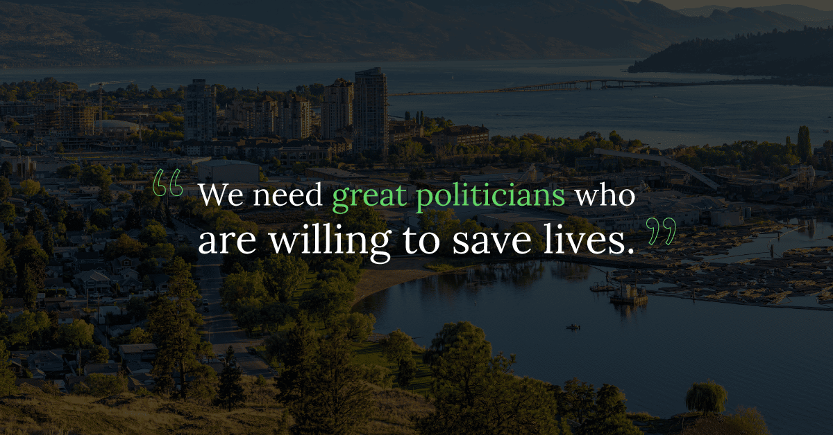 Opinion: Kelowna in need of politicians to tackle drug crisis