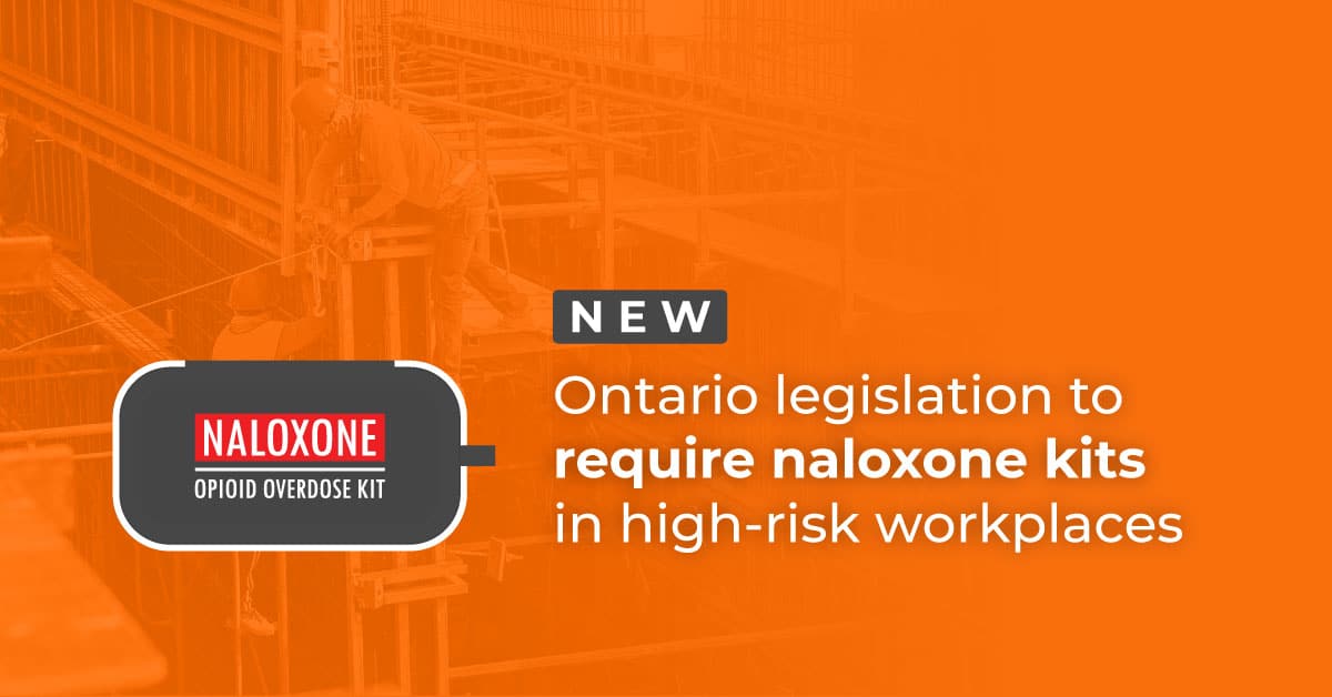 Proposed Ontario legislation would require naloxone kits in high-risk workplaces