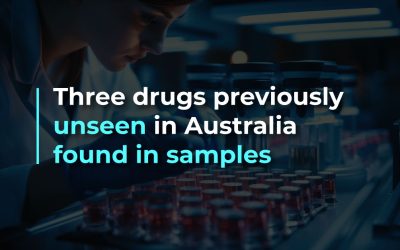 Three new substances detected in Australian drug samples