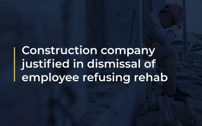 Lafarge Canada justified in firing worker who refused drug testing: Court decision