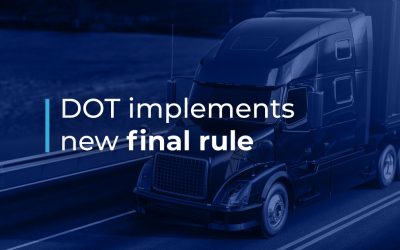 New final rule posted for the CFR