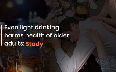 Even light drinking harms health of older adults: Study