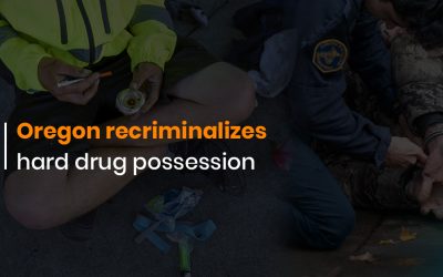 Oregon recriminalizes hard drug possession