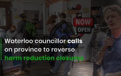 Waterloo councillor speaks out against consumption site closures