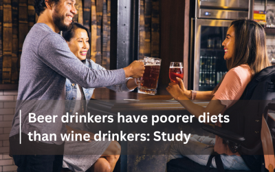 Beer drinkers have poorer diets than wine drinkers: Study