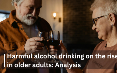 Harmful alcohol drinking on the rise in older adults: Analysis