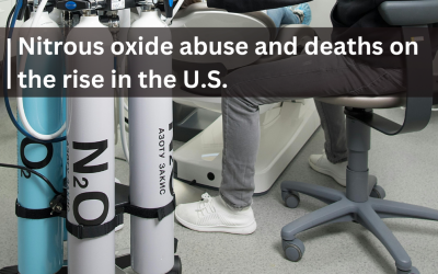 Nitrous oxide abuse and deaths on the rise in the U.S.