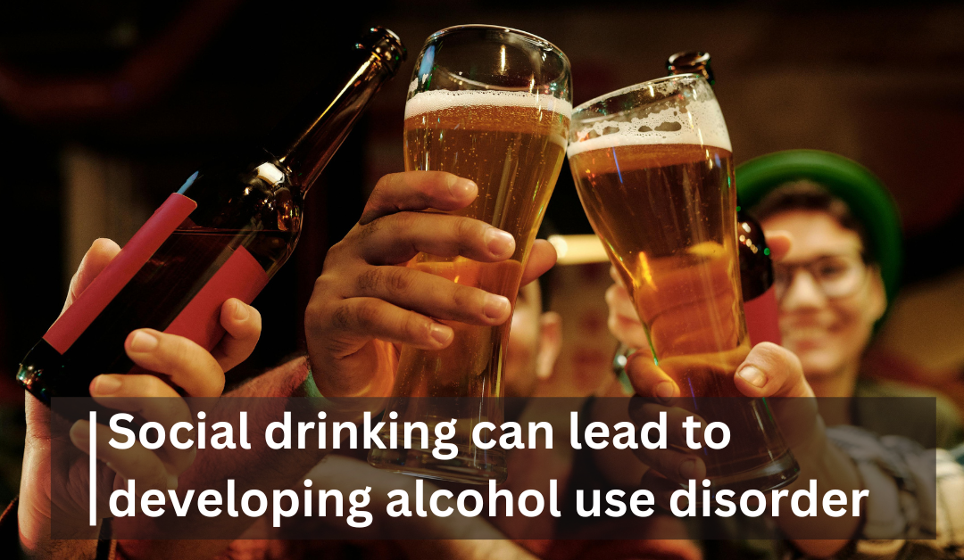 Social drinking can lead to developing alcohol use disorder: New study