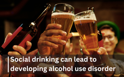 Social drinking can lead to developing alcohol use disorder: New study