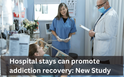 Hospital stays can promote addiction recovery: New study