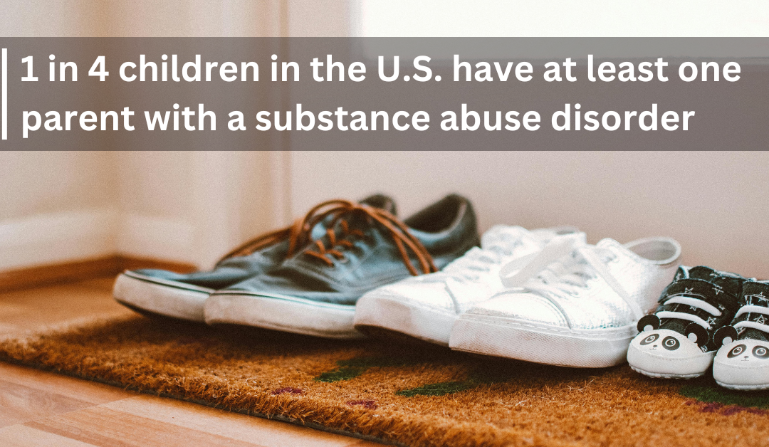 1 in 4 U.S. children have at least one parent with substance use disorder: Study