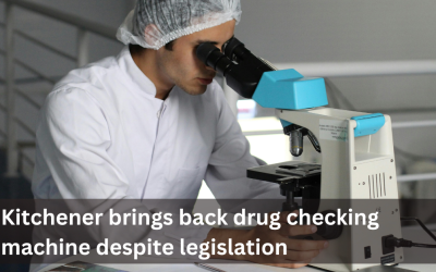 Kitchener brings back drug checking machine despite provincial legislation ban