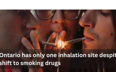 Ontario has one inhalation site despite shift to smoking drugs
