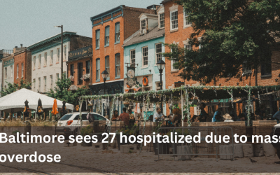 27 people hospitalized in Baltimore due to suspected mass overdose