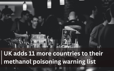 UK adds 11 more countries to methanol poisoning warning list