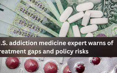 U.S. addiction medicine expert warns of treatment gaps and policy risks