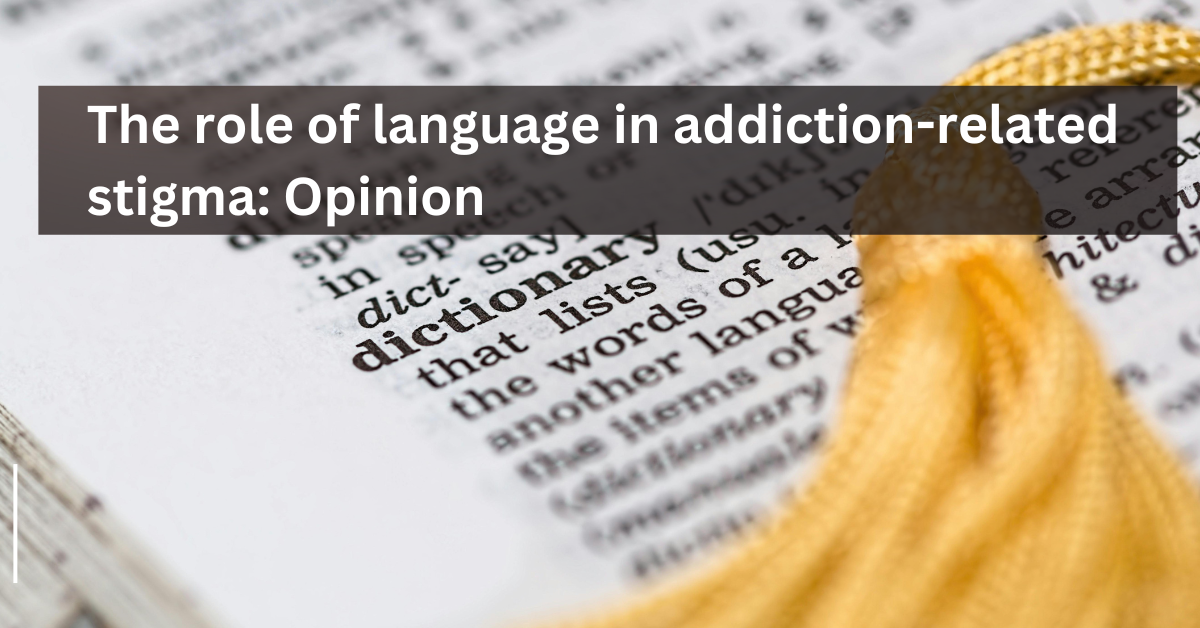 language addiction stigma