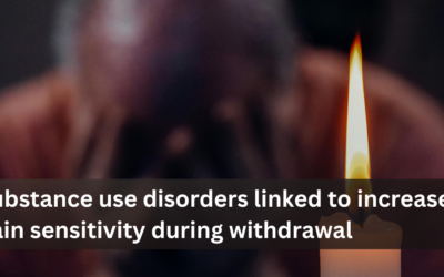 Substance use disorders linked to increased pain sensitivity during withdrawal