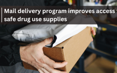Mail delivery program improves access to safe drug use supplies