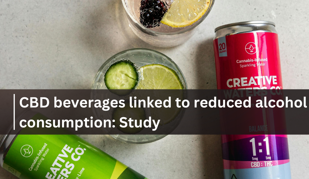 CBD beverages linked to reduced alcohol consumption: Study