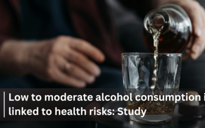 Low to moderate alcohol consumption is linked to health risks: Study