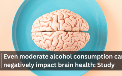 Moderate alcohol consumption can negatively impact brain health: Study