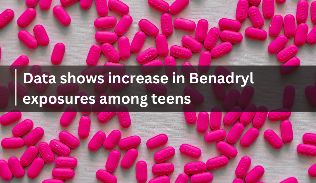 Data shows increase in Benadryl exposures among teens