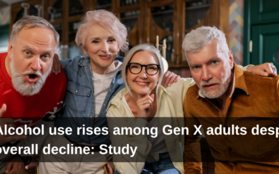 Alcohol use rises among Gen X adults despite overall decline: Study