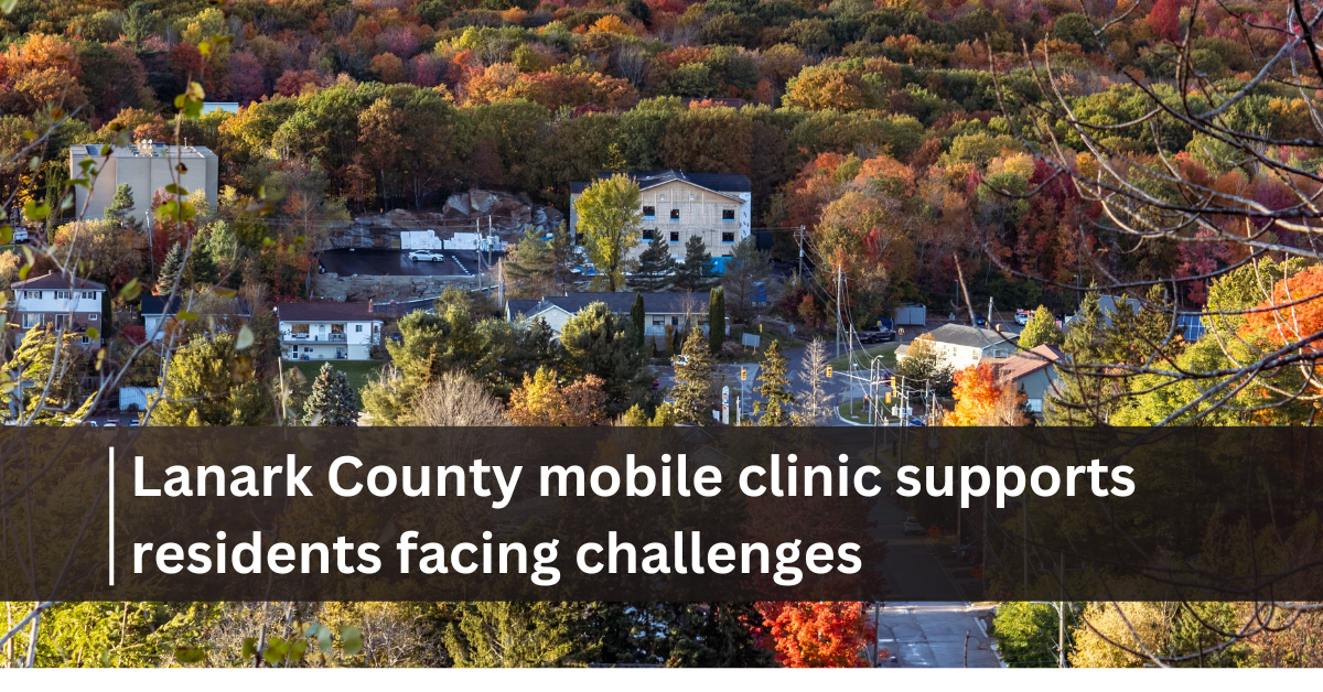 Lanark mobile supports commynity